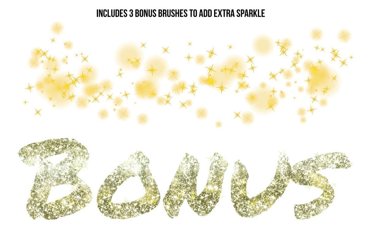 AI矢量闪光亮片纹理+金属渐变笔刷套装